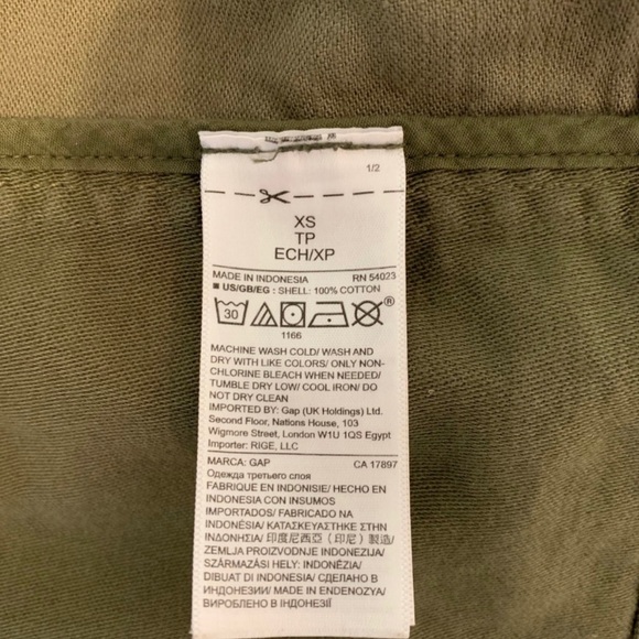 GAP Olive Utility Trench - Picture 5 of 5